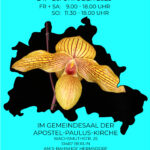 Plakat Orchideenschau Berlin 2025